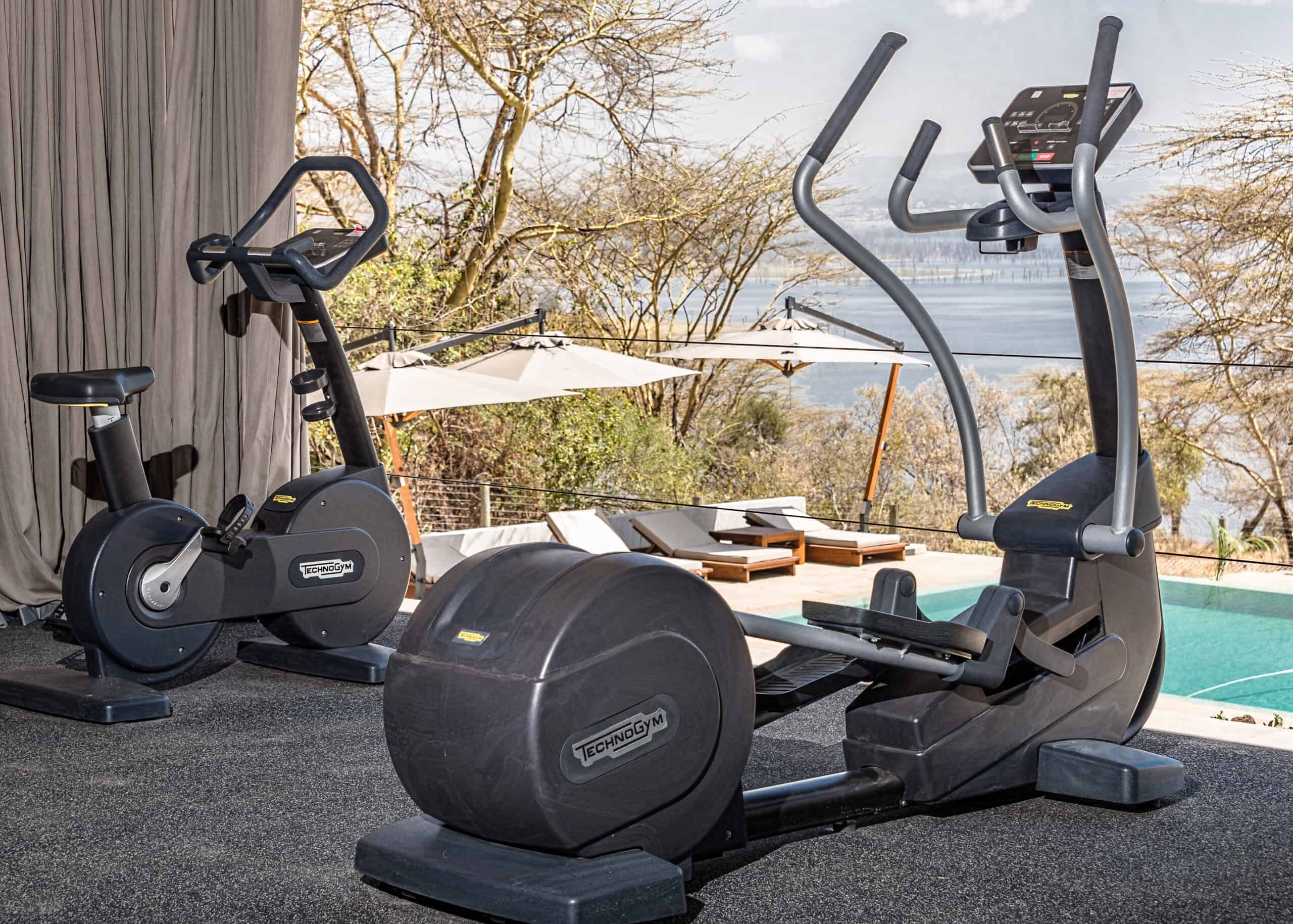 gym at the cliff camp