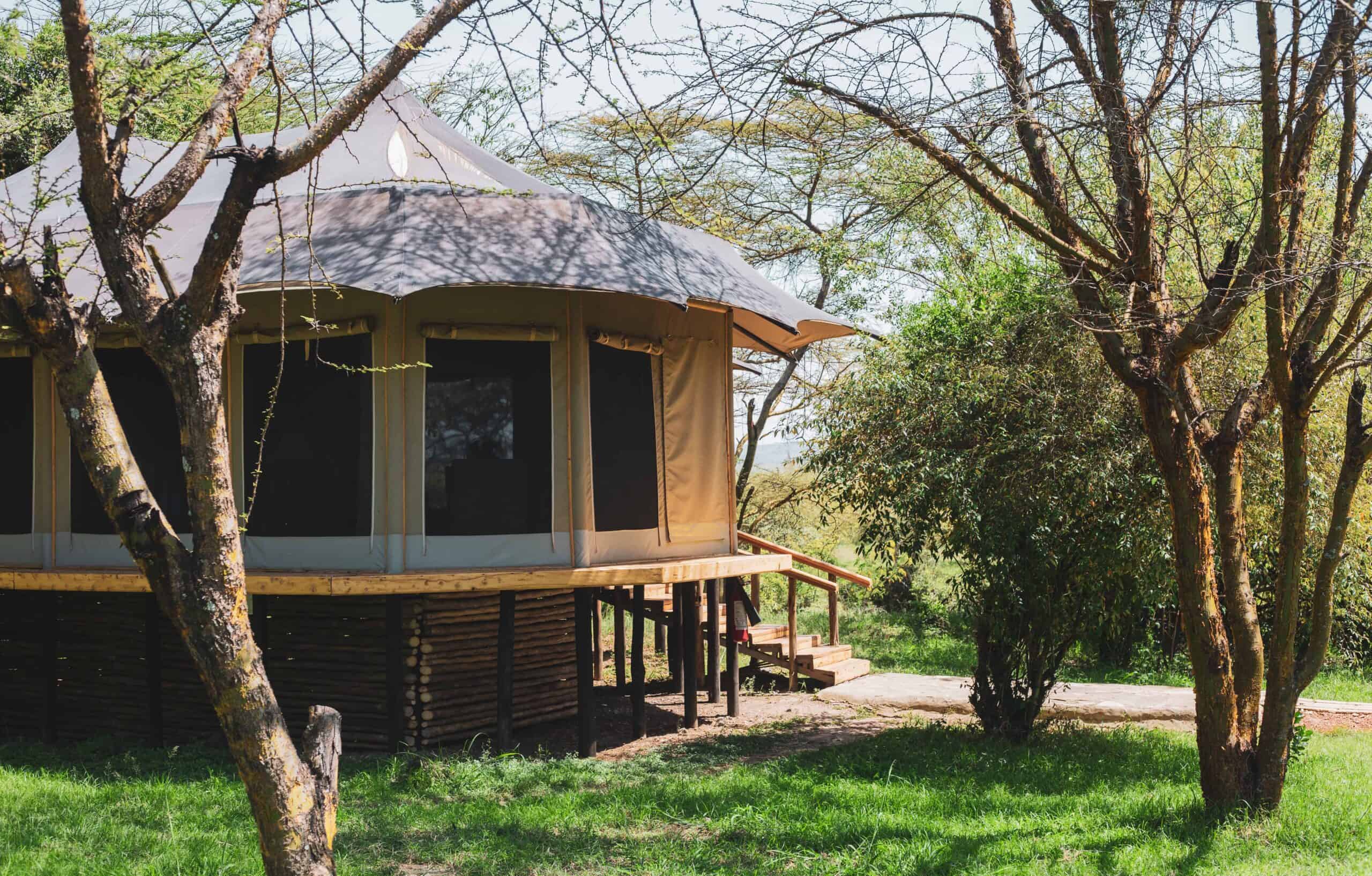 ilkeliani camp exterior tent views