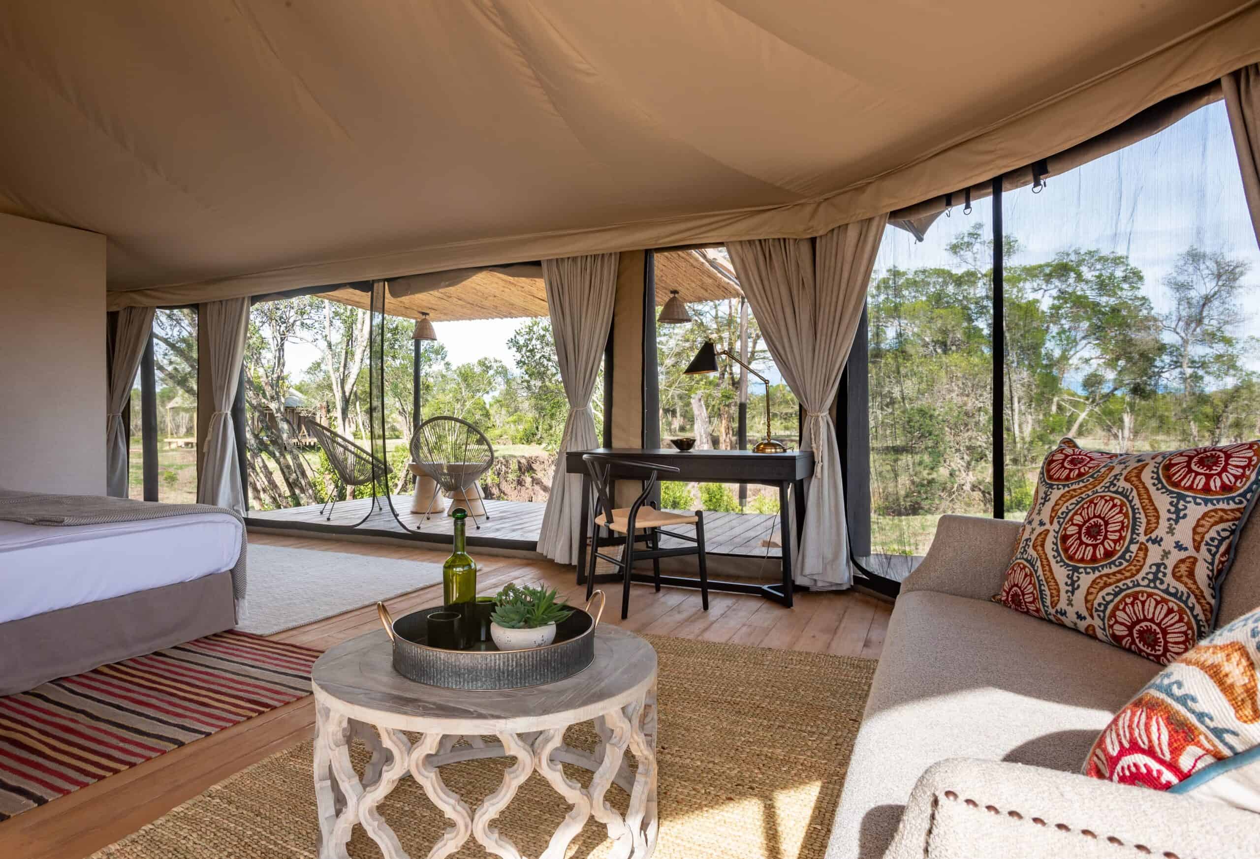 the river camp deluxe suite