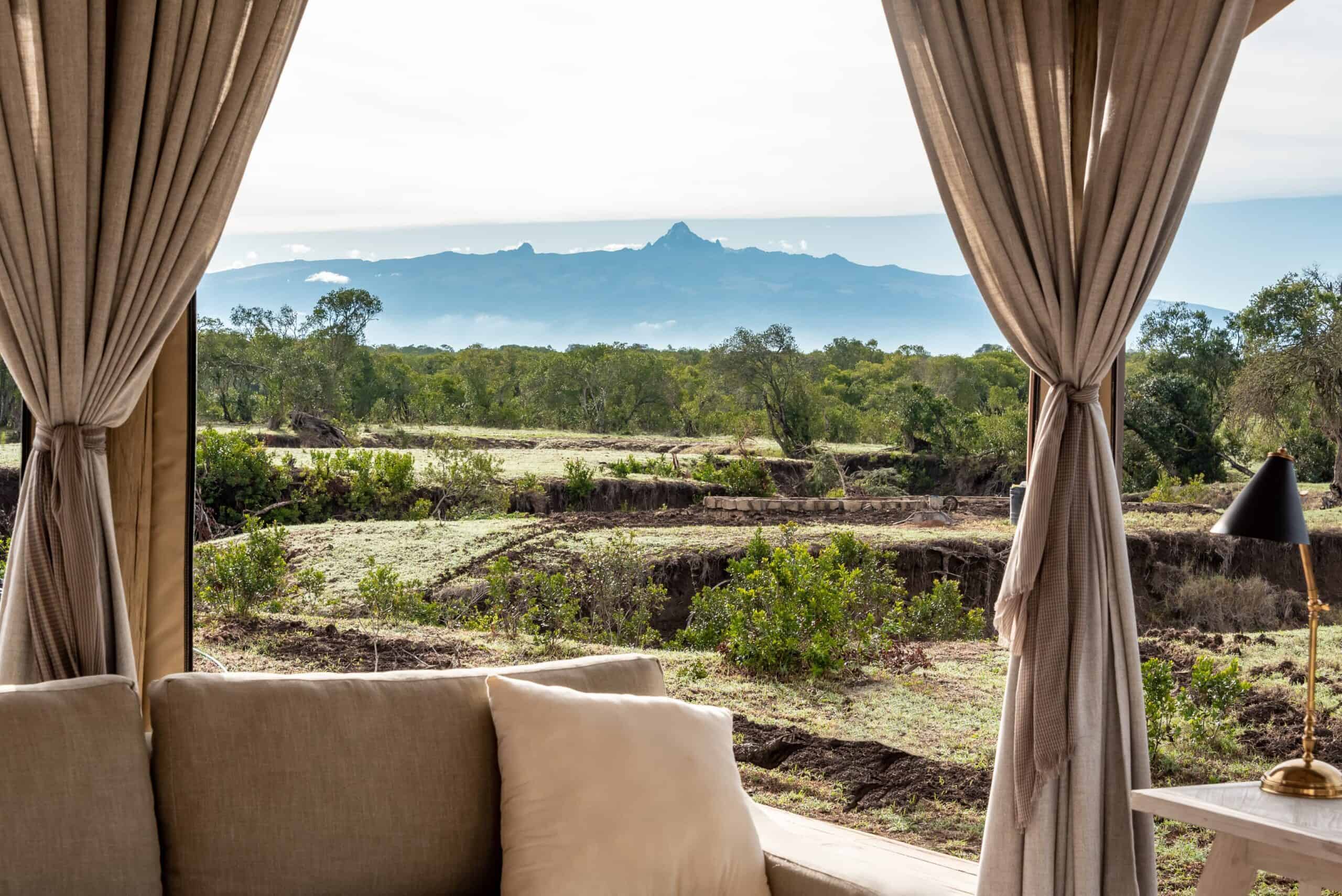 river camp ensuite luxury tent