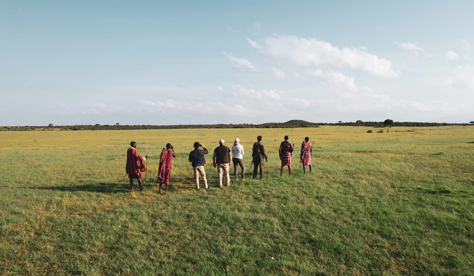 Walking Safaris Guided by a Maasai 